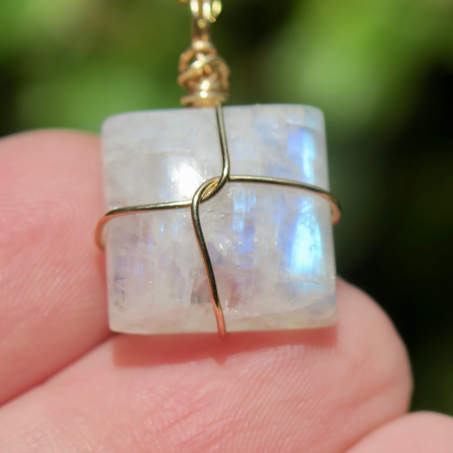 Moonstone Pendant | 14k Gold-Fill