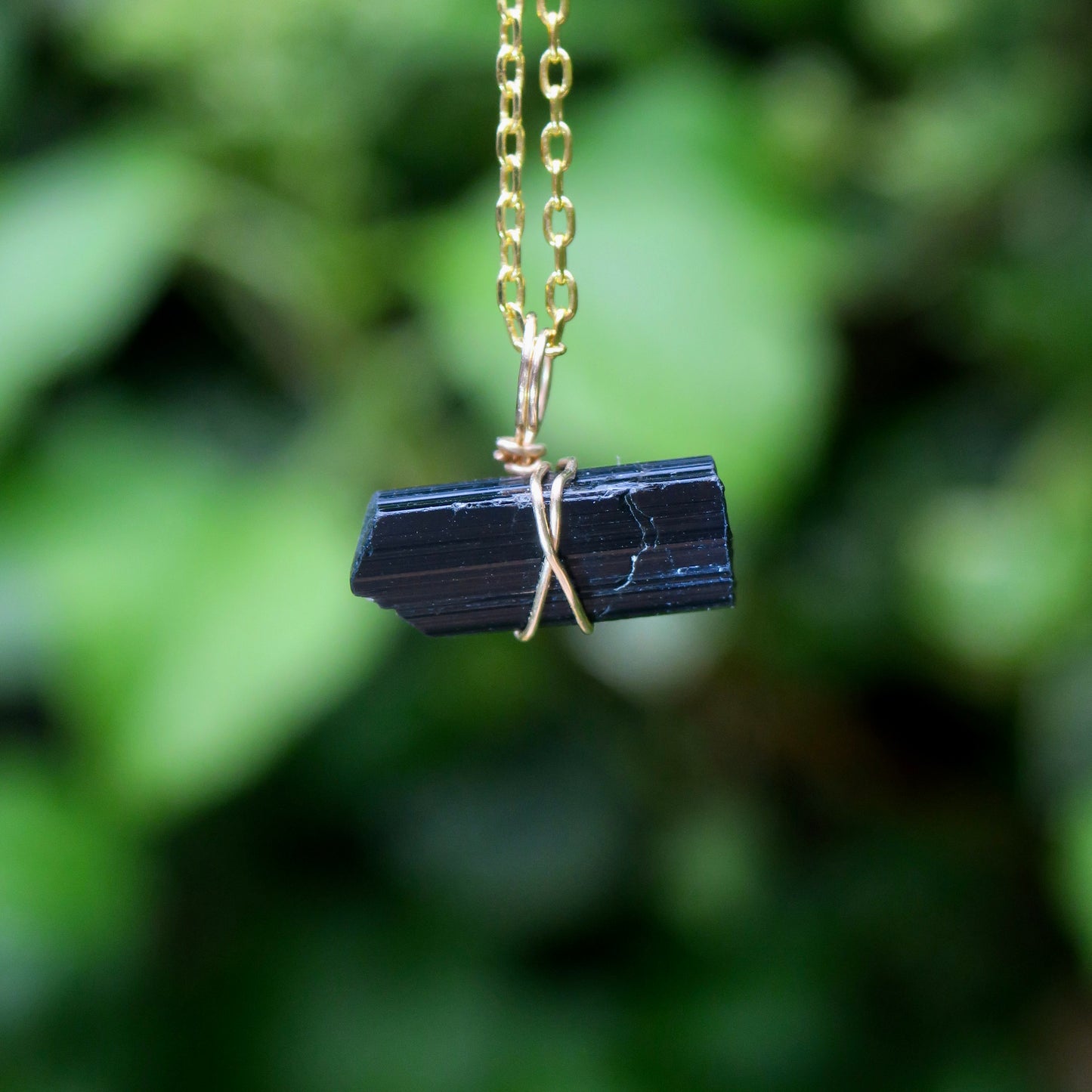 Tourmaline Pendant | 14k Gold-Fill