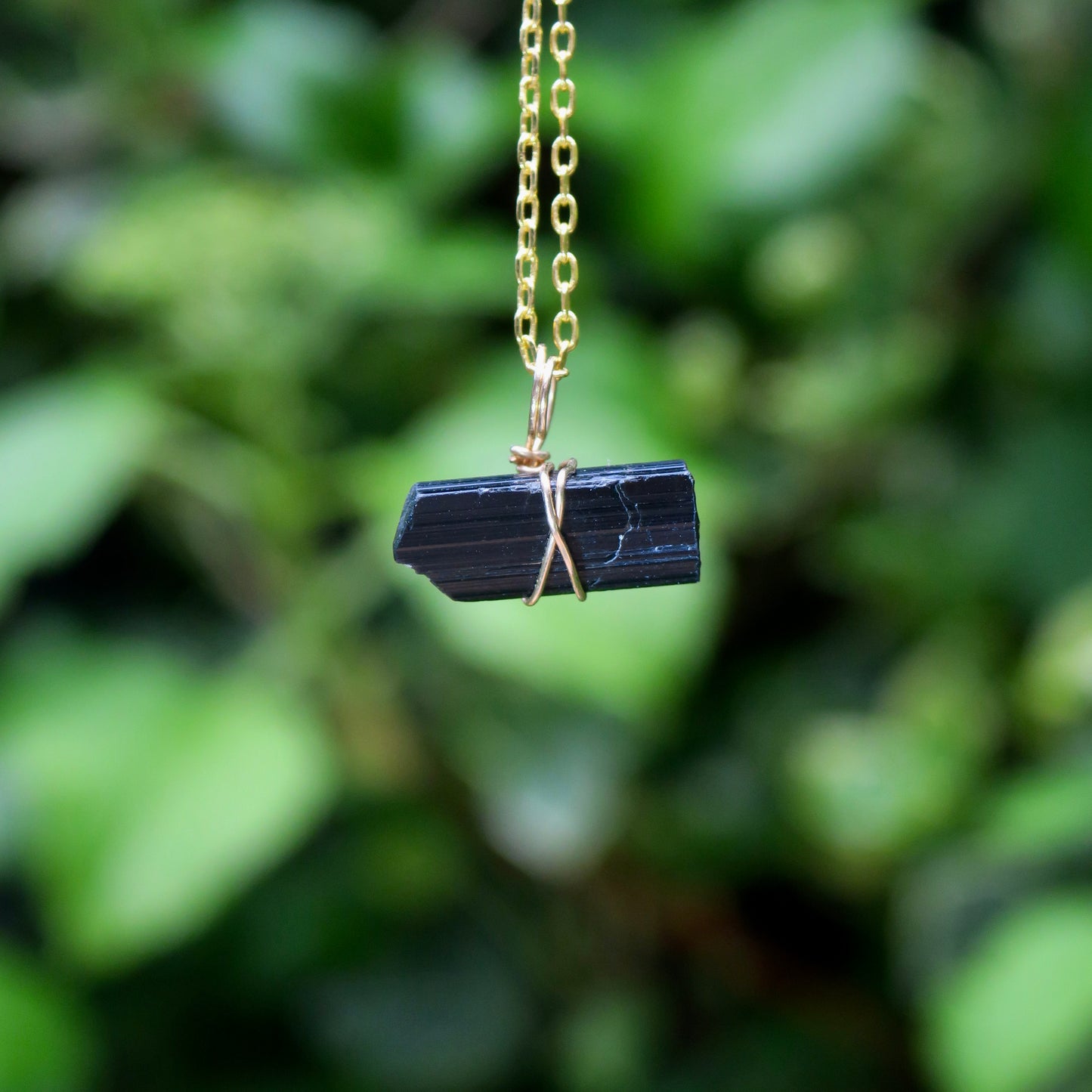 Tourmaline Pendant | 14k Gold-Fill