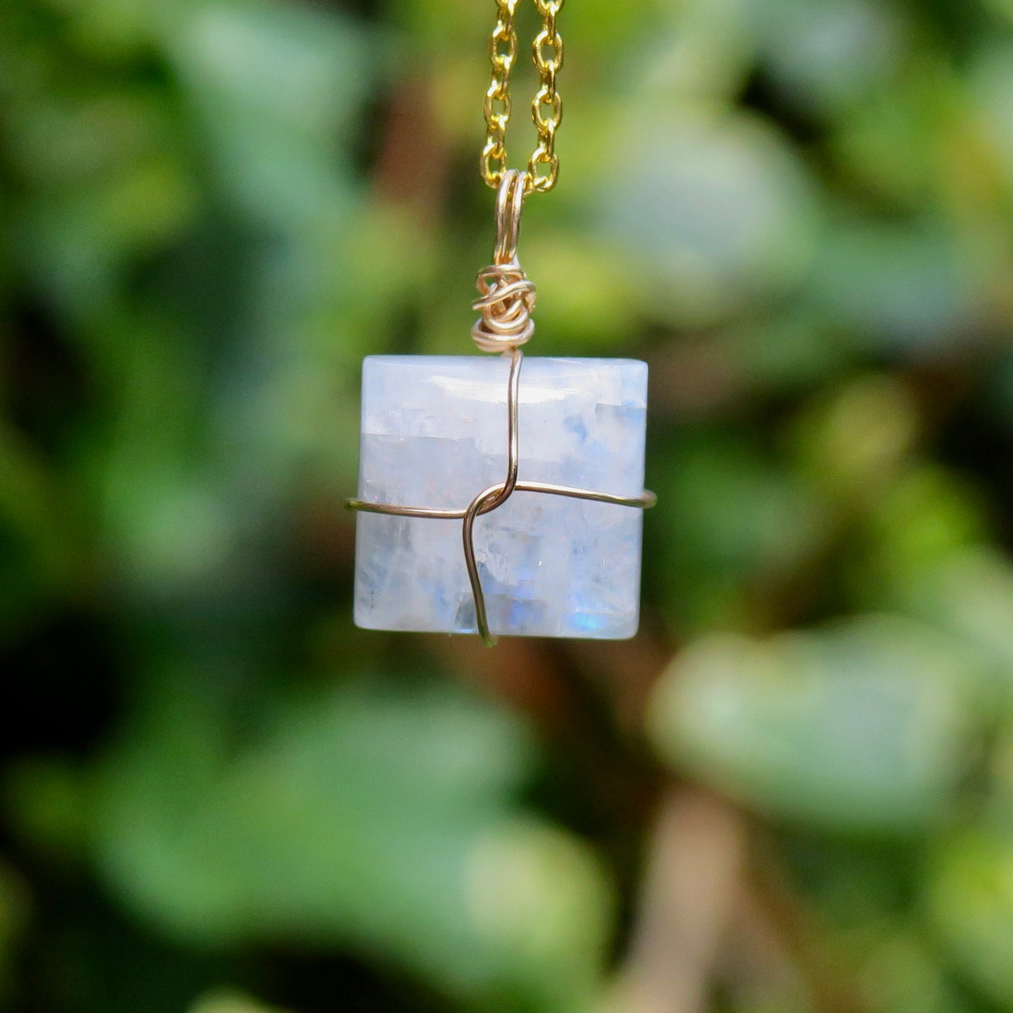 Moonstone Pendant | 14k Gold-Fill