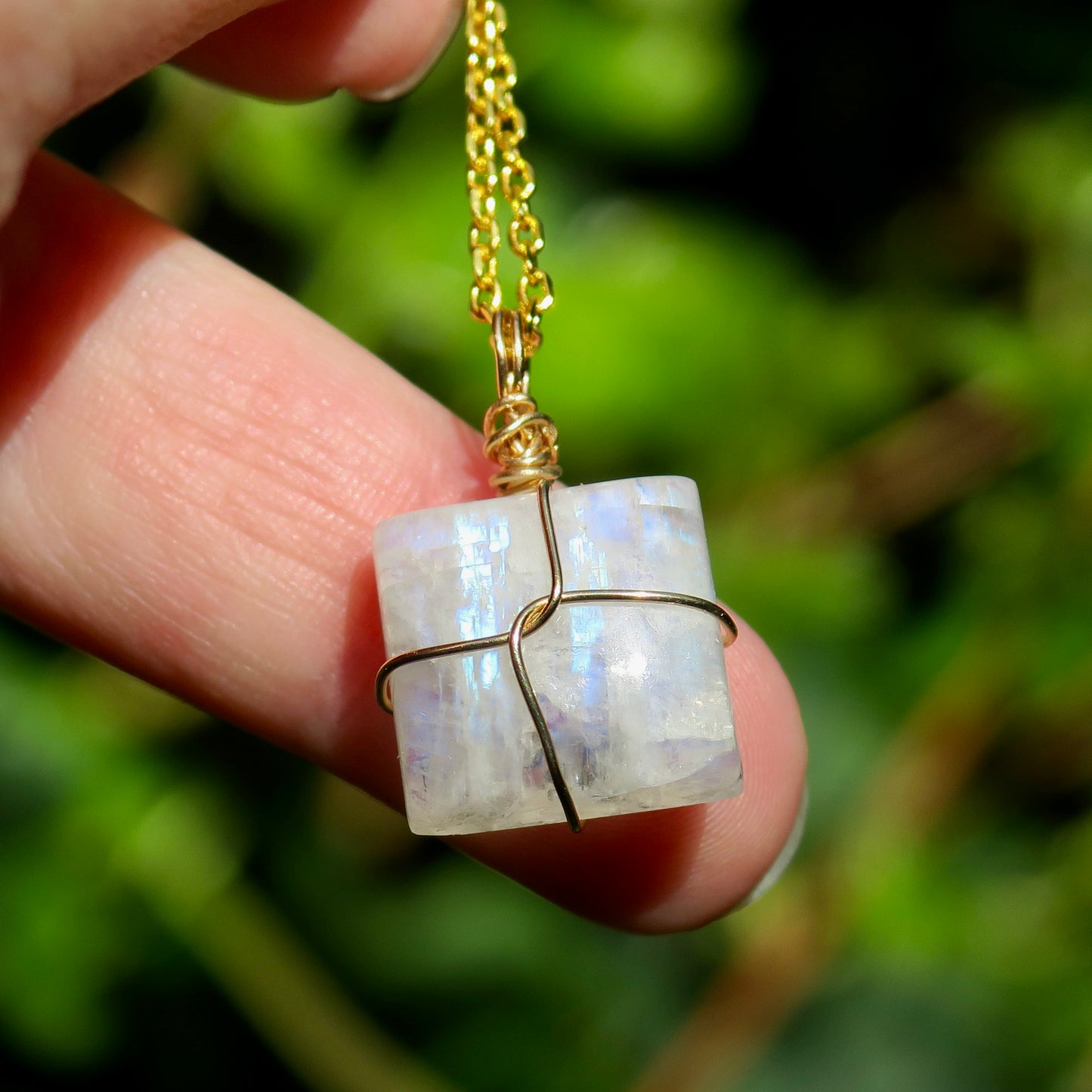 Moonstone Pendant | 14k Gold-Fill