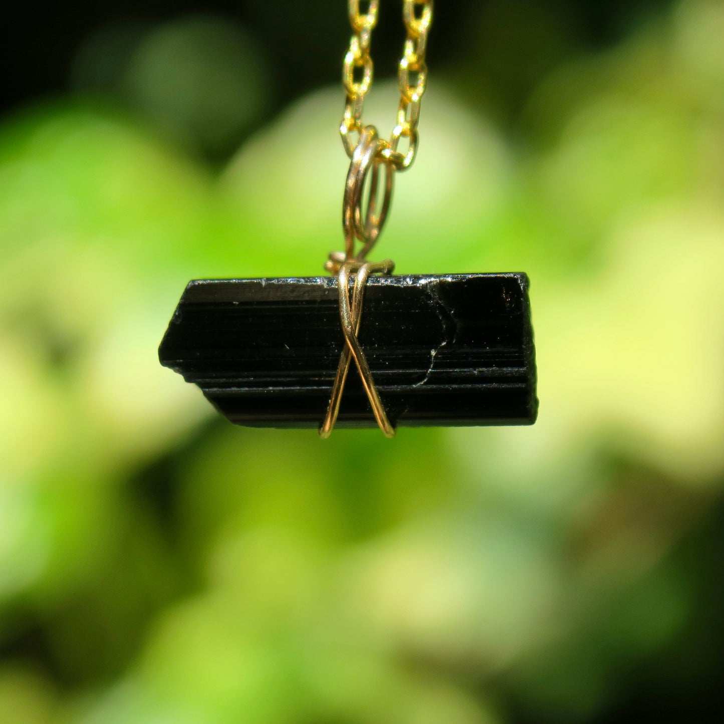 Tourmaline Pendant | 14k Gold-Fill