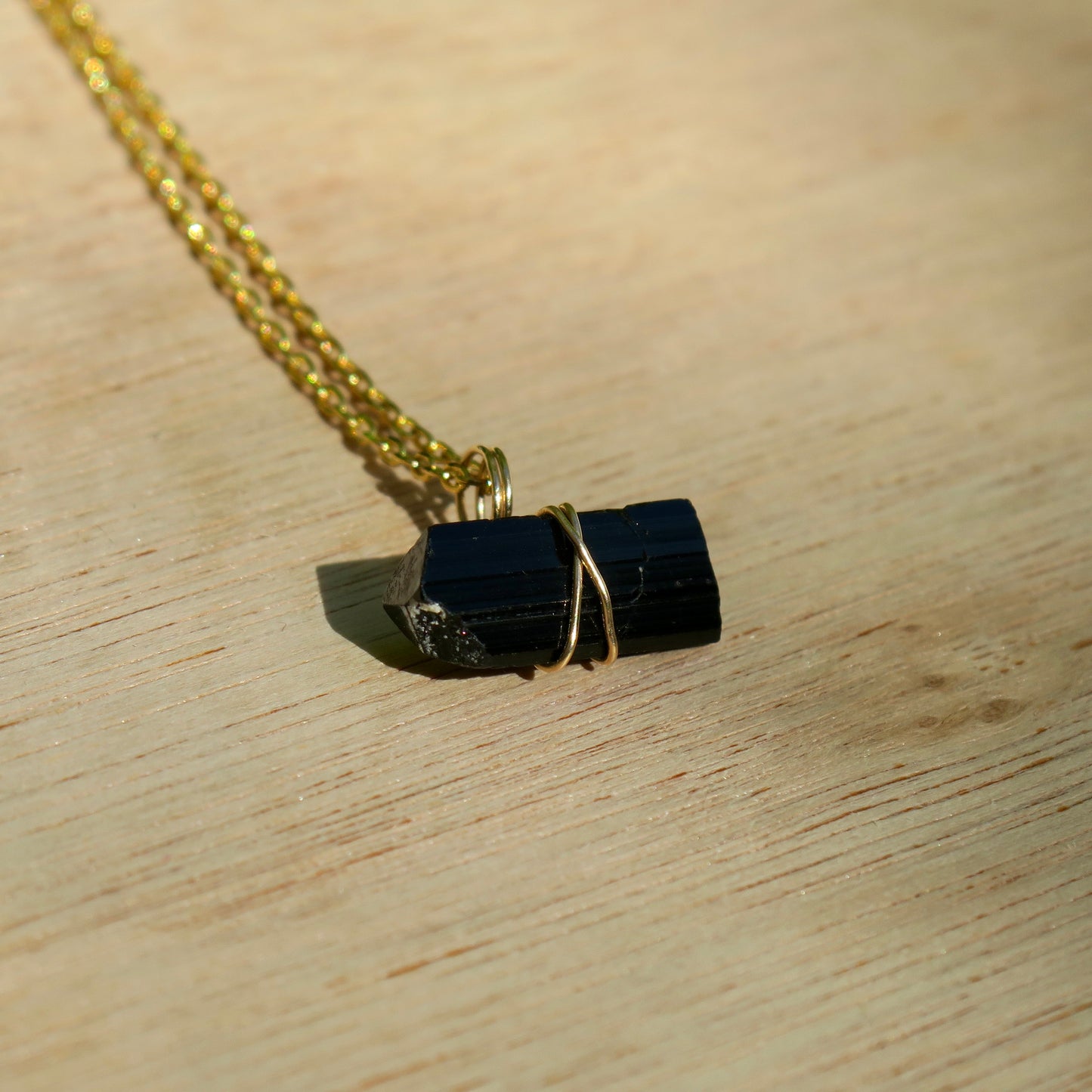 Tourmaline Pendant | 14k Gold-Fill