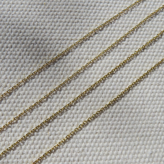 Trace Gold Fill Chain | 16" or 18"