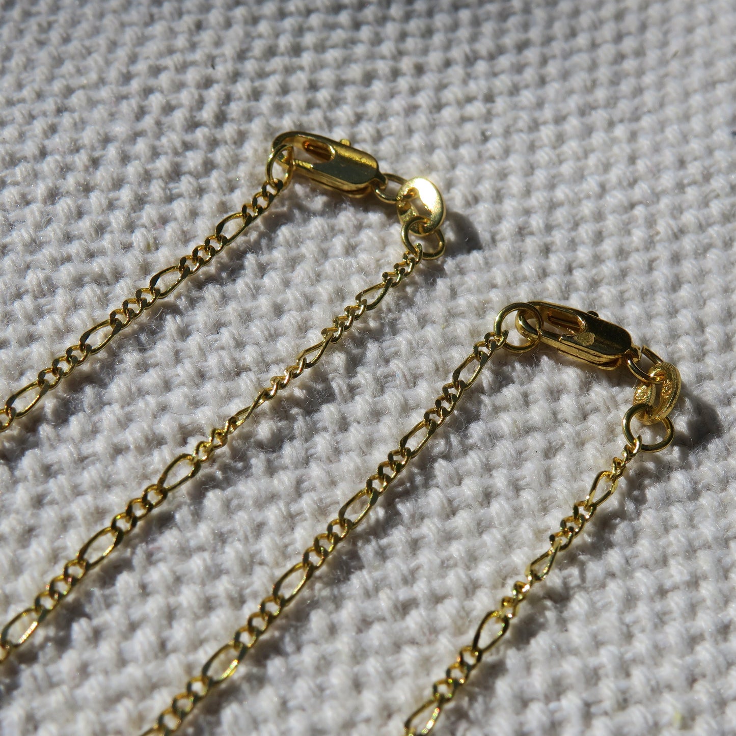 Figaro Gold Fill Chain | 16" or 18"