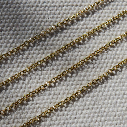 Rolo Gold Fill Chain | 16" or 18"