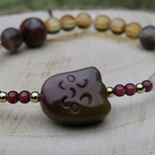 Yellow Ghost Abundance Bracelet